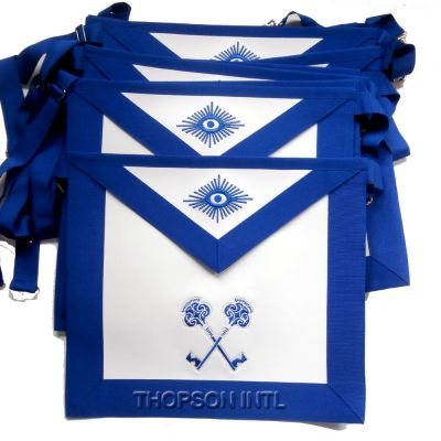 Masonic Blue Lodge Officer Apron Treasure