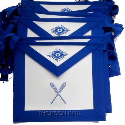 Masonic Blue Lodge Officer Apron Secretary