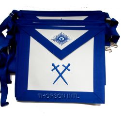 Masonic Blue Lodge officer Apron Sentinel