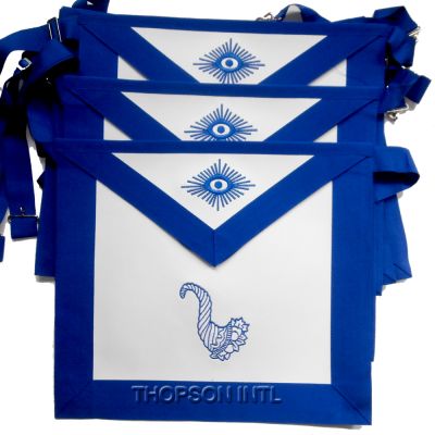 Masonic Blue Lodge Officer Apron Senior Steward