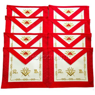 Masonic MB Red Master Apron