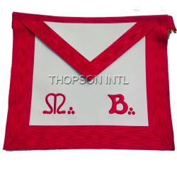 FRENCH RITE MASTER MASON MB APRON