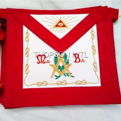 Masonic French rite MB Apron