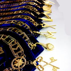 Masonic Craft Officer Gauntlets