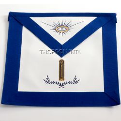 Masonic Blue Lodge Officer Apron - Junior Warden