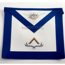 Masonic Blue Lodge Officer Apron - Worship