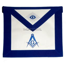 Masonic Blue Lodge Master Mason Apron