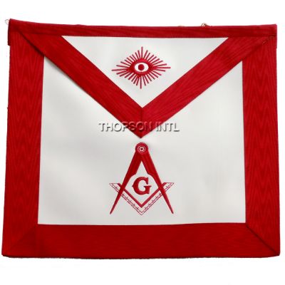 Red Master Mason Apron