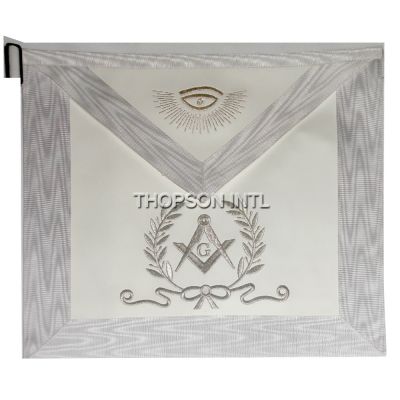 White Master Mason Apron