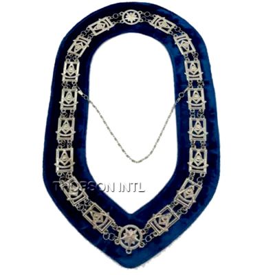 MASONIC SILVER PM CHAIN COLLAR