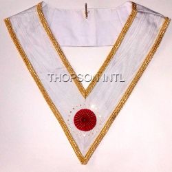 MASONIC SCOTTISH RITW WHITE COLLAR