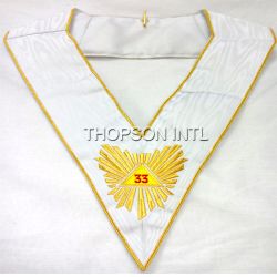 MASONIC AASR SCOTTISH RITE 32 DEGREE COLLAR