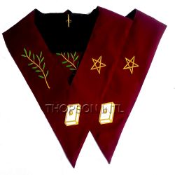 MASONIC ASSR 14TH DEGREE COLLAR VELVET